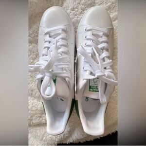 Adidas white and green Stan Smith